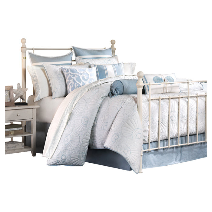 Harbor House Crystal Beach White Cotton Coastal Comforter Set & Reviews
